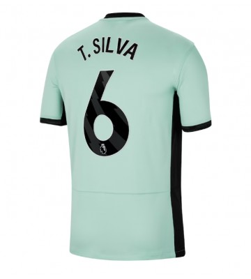 Chelsea Thiago Silva #6 Tredjetröja 2023-24 Kortärmad